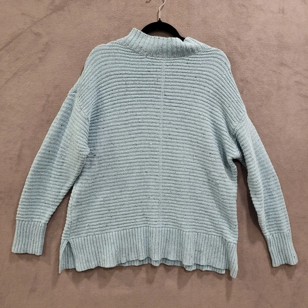 CJ‎ Banks Mock Neck Sweater Women's 1X Pullover Long Sleeve Top Warm Cozy